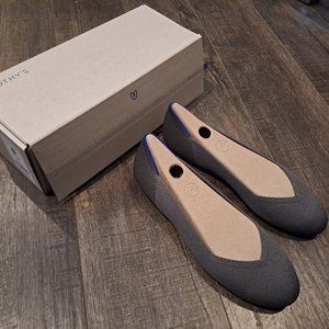 NEW Rothy's The Flat in Pebble Grey Size 8